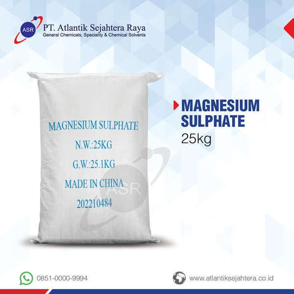  Magnesium Sulphate Heptahydrate / MgSO4 Ex China