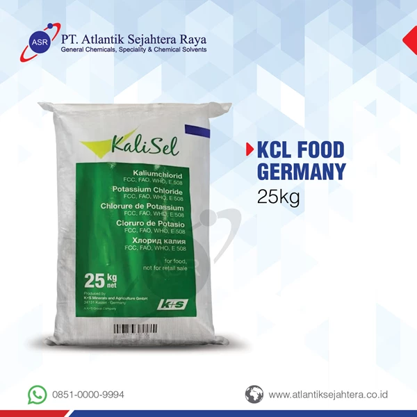  Potassium Chloride / KCL Ex. Germany Food Grade